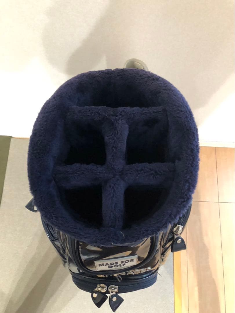 PEARLY GATES キャディバッグ ネイビー