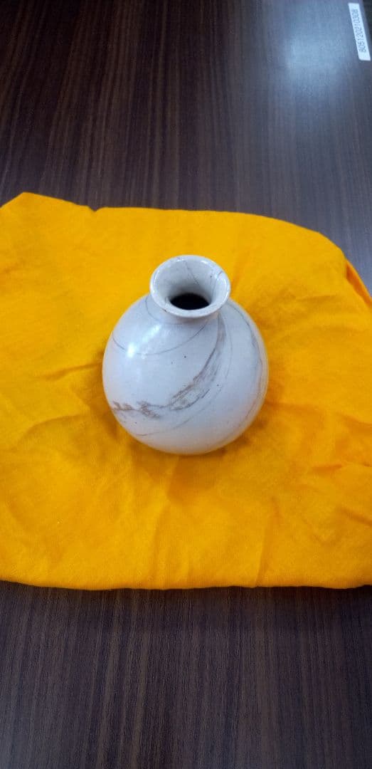 【人間国宝】松井康成の練り上げ陶器　花いれ