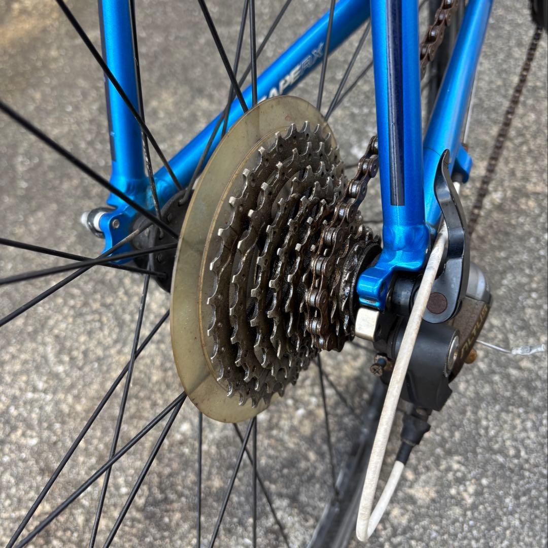 Giant ESCAPERXクロスバイク アルミフレーム 青 ドリンクホルダー付