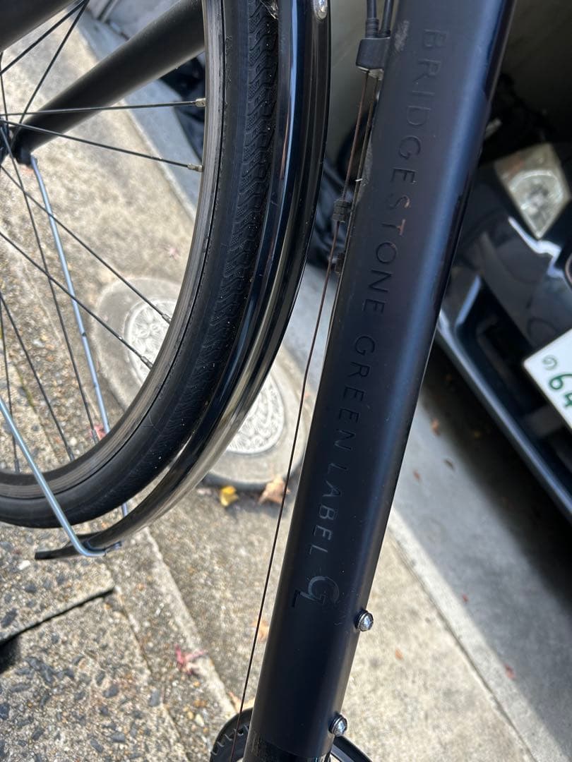 ケラマ BRIDGESTONE クロスバイク ブラック