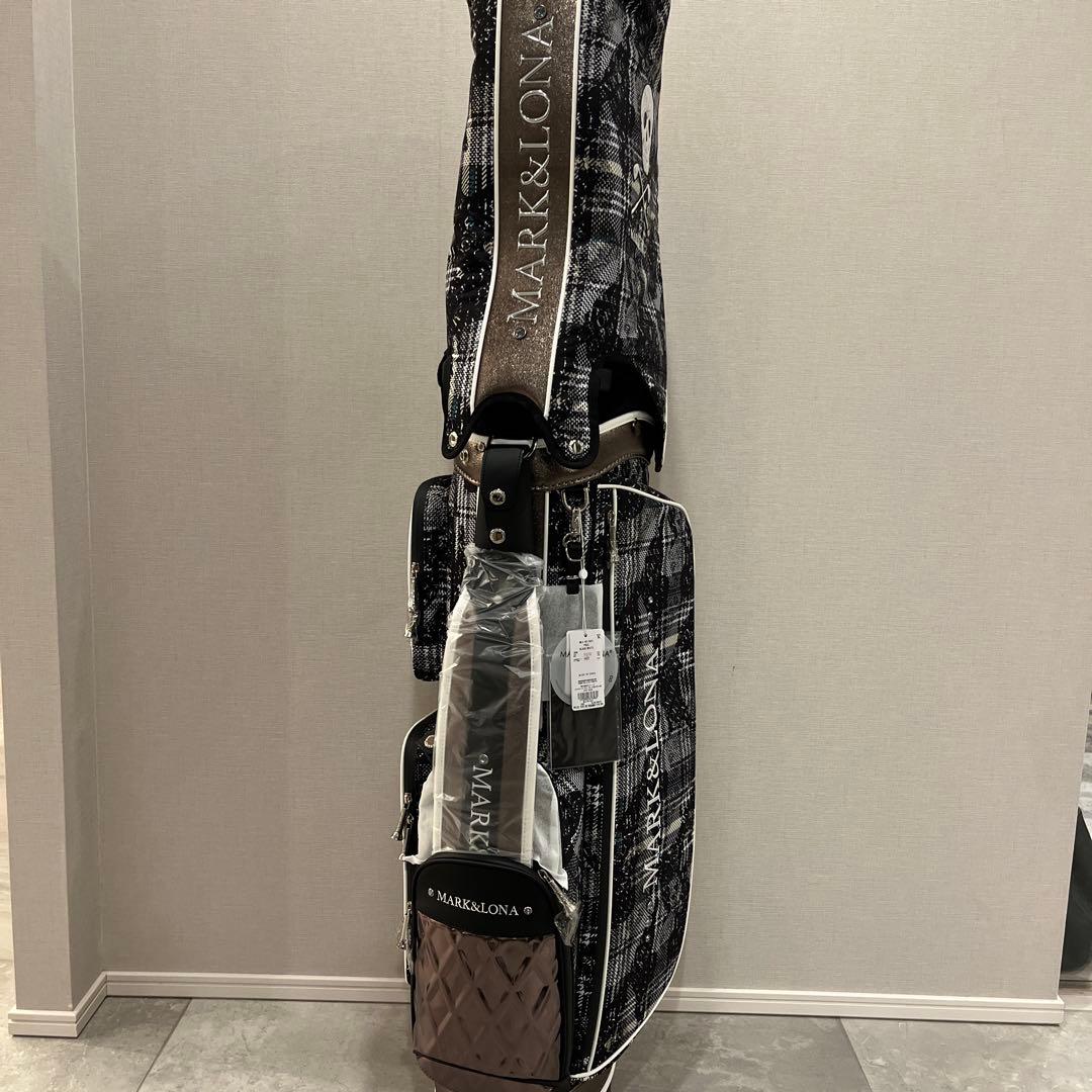 CAR。MARK&LONA ゴルフキャディバッグ スカルデザイン