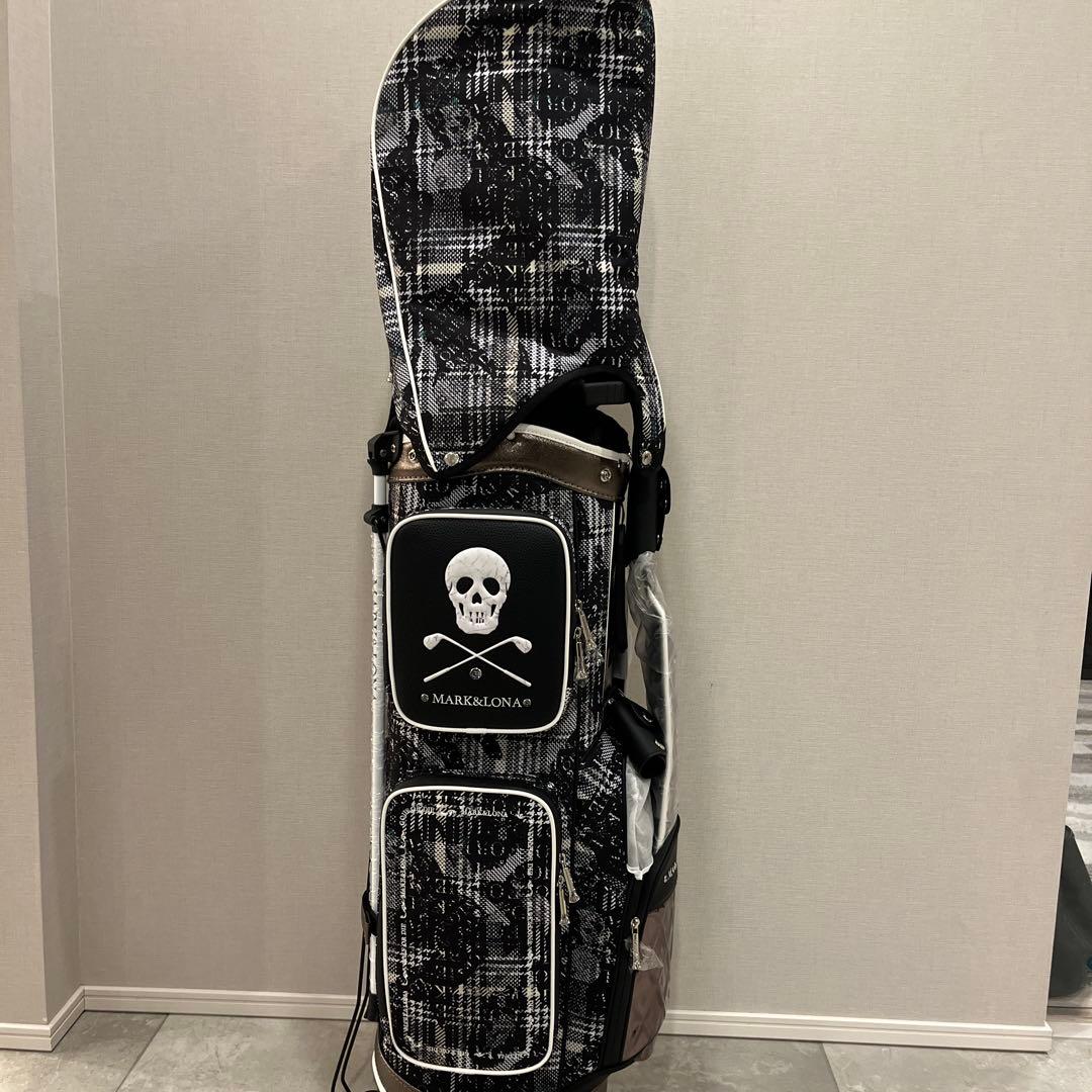 CAR。MARK&LONA ゴルフキャディバッグ スカルデザイン