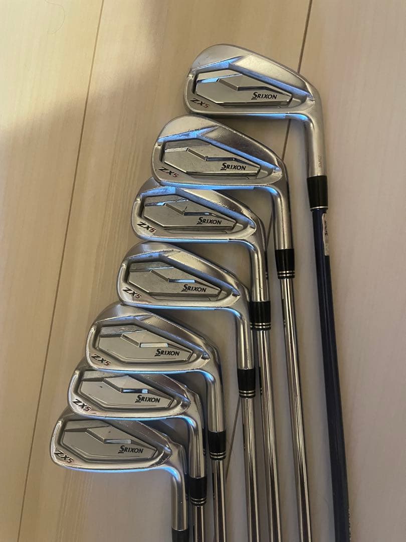 zx5 アイアン 7本セット　スリクソン