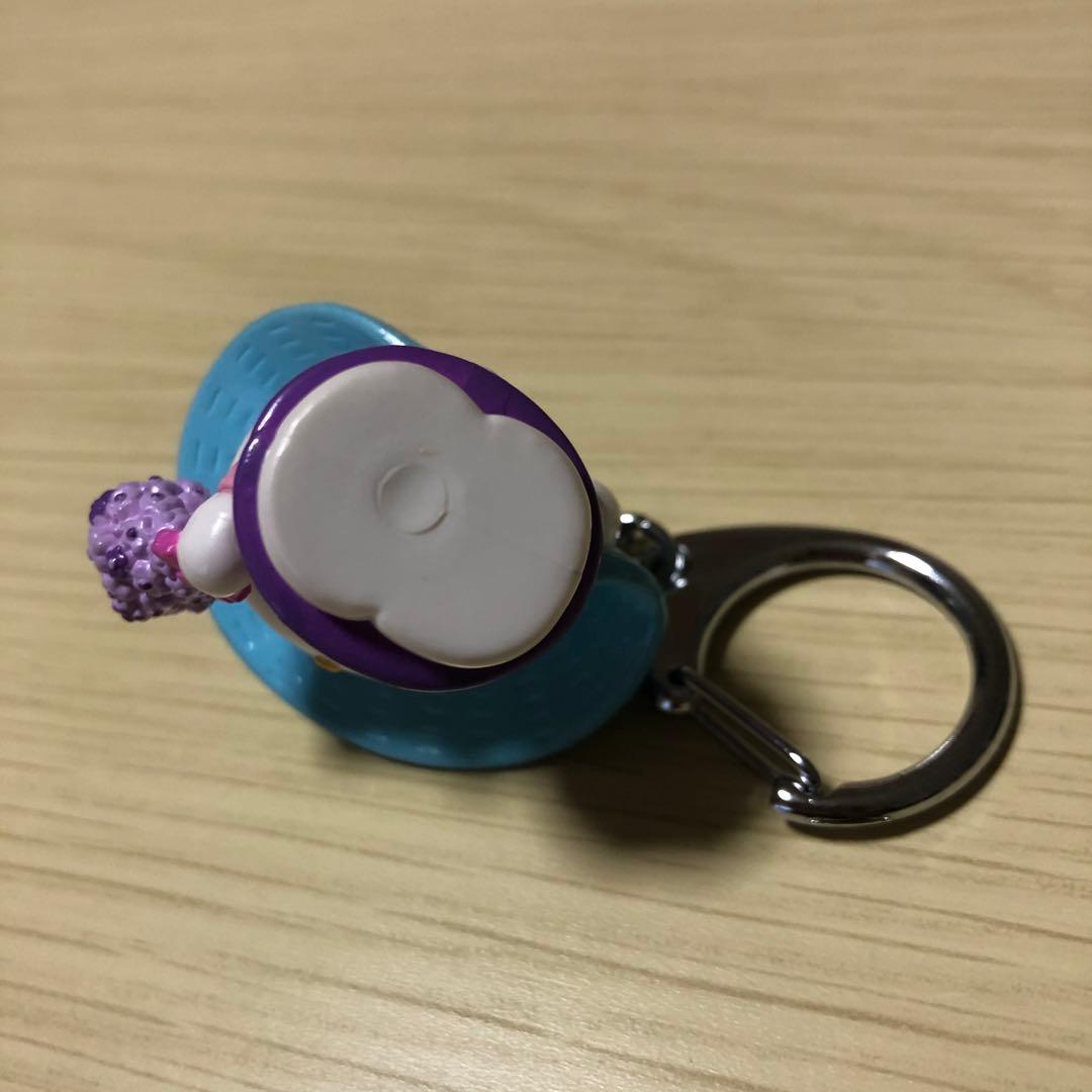 確認用　ハローキティ　キーホルダー青