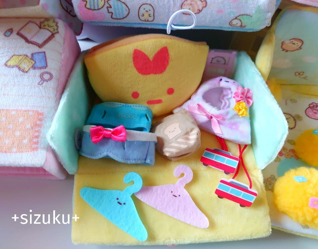 【豪華85点】すみっコぐらし ハウス おきがえ てのり等 ぬいぐるみ まとめ売り