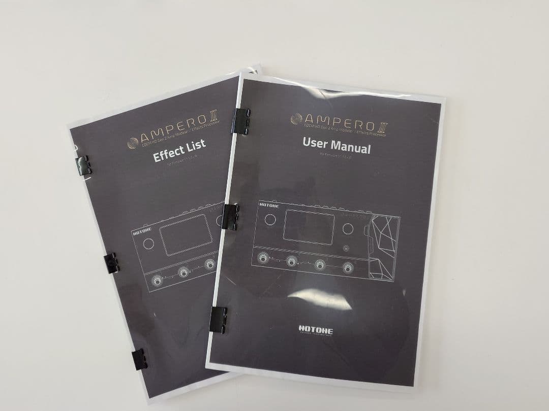 HOTONE AMPEROⅡ ファームウェア最新