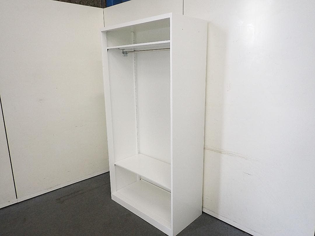 引取り限定　オカムラ　ワードローブ　オープンタイプ　56-0052