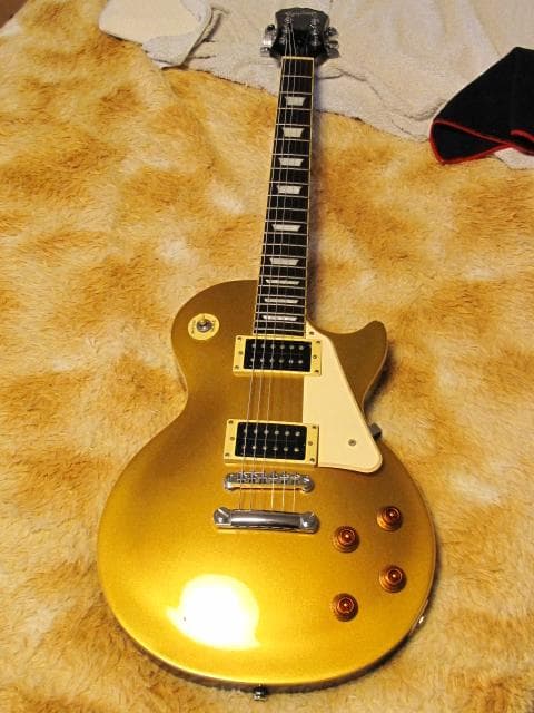 Epiphone Les Paul Classic ゴールドトップ ラメ入り