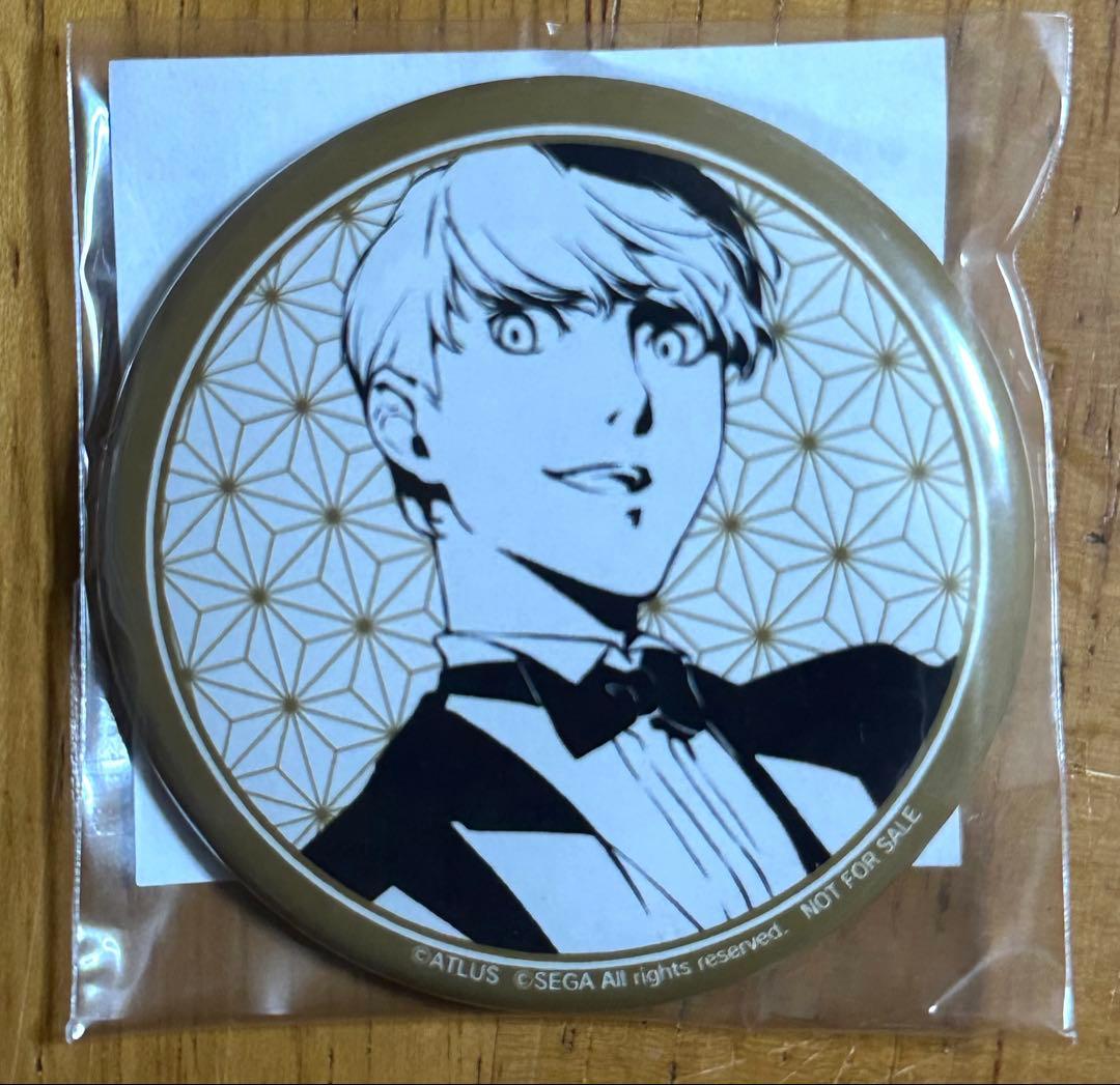 ペルソナ4 鳴上悠 ～Q番シアターへようこそ～　缶バッチ