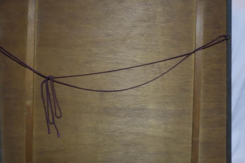 真作　日本画　真作　花　牡丹　額装 額71cm×65ｃｍ 深石　2128