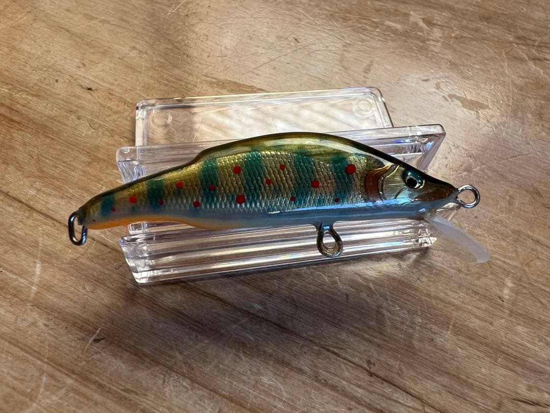 渓流ミノー　ハンドメイドルアー7個セット