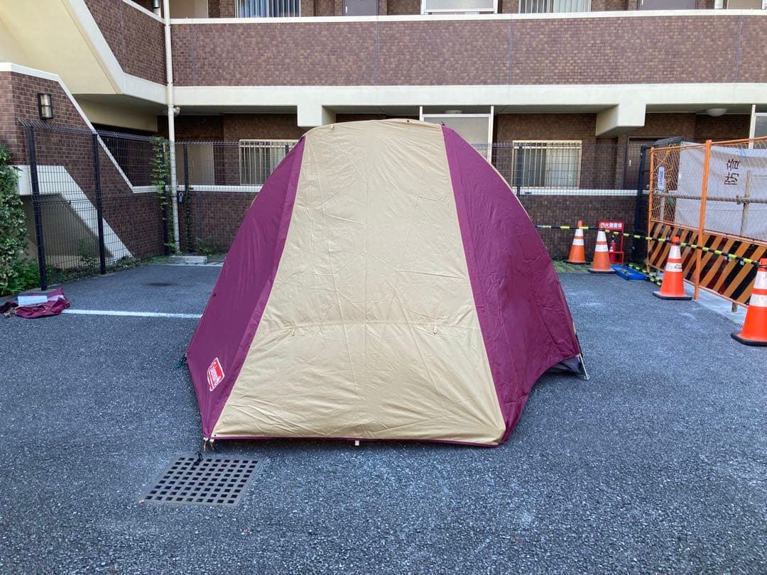 コールマン タフドーム3025 バーガンディ スタートパッケージ