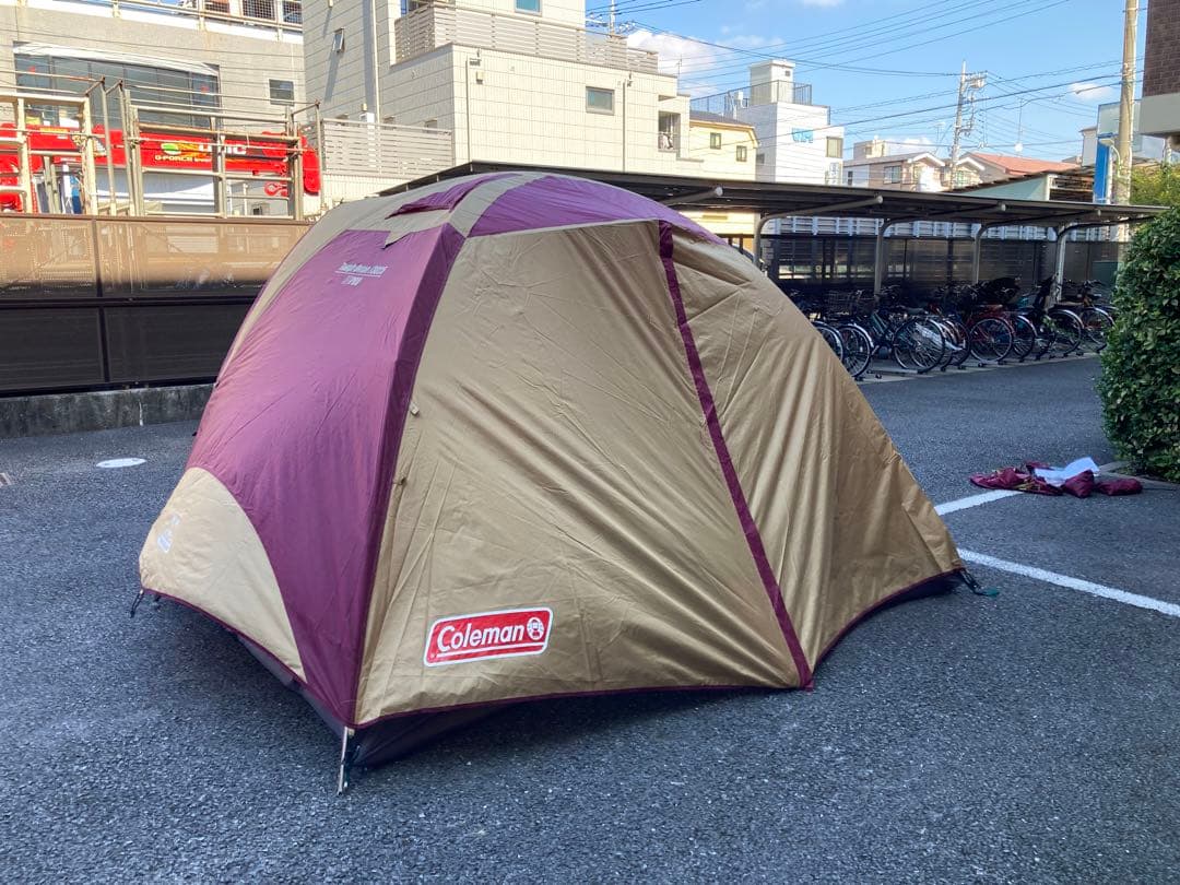 コールマン タフドーム3025 バーガンディ スタートパッケージ