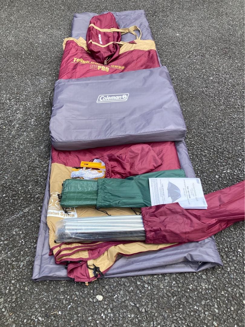 コールマン タフドーム3025 バーガンディ スタートパッケージ