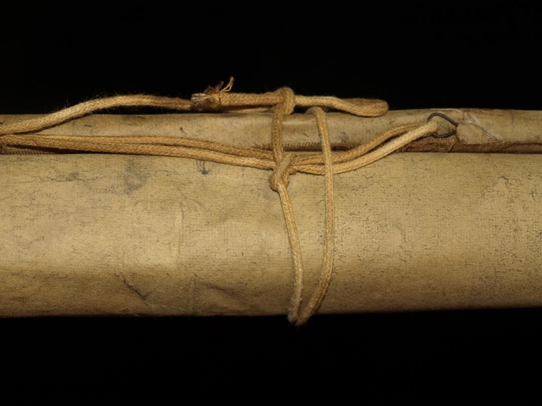 【骨董掛け軸】風景図 中国　唐時代 肉筆保證BD284A12-1