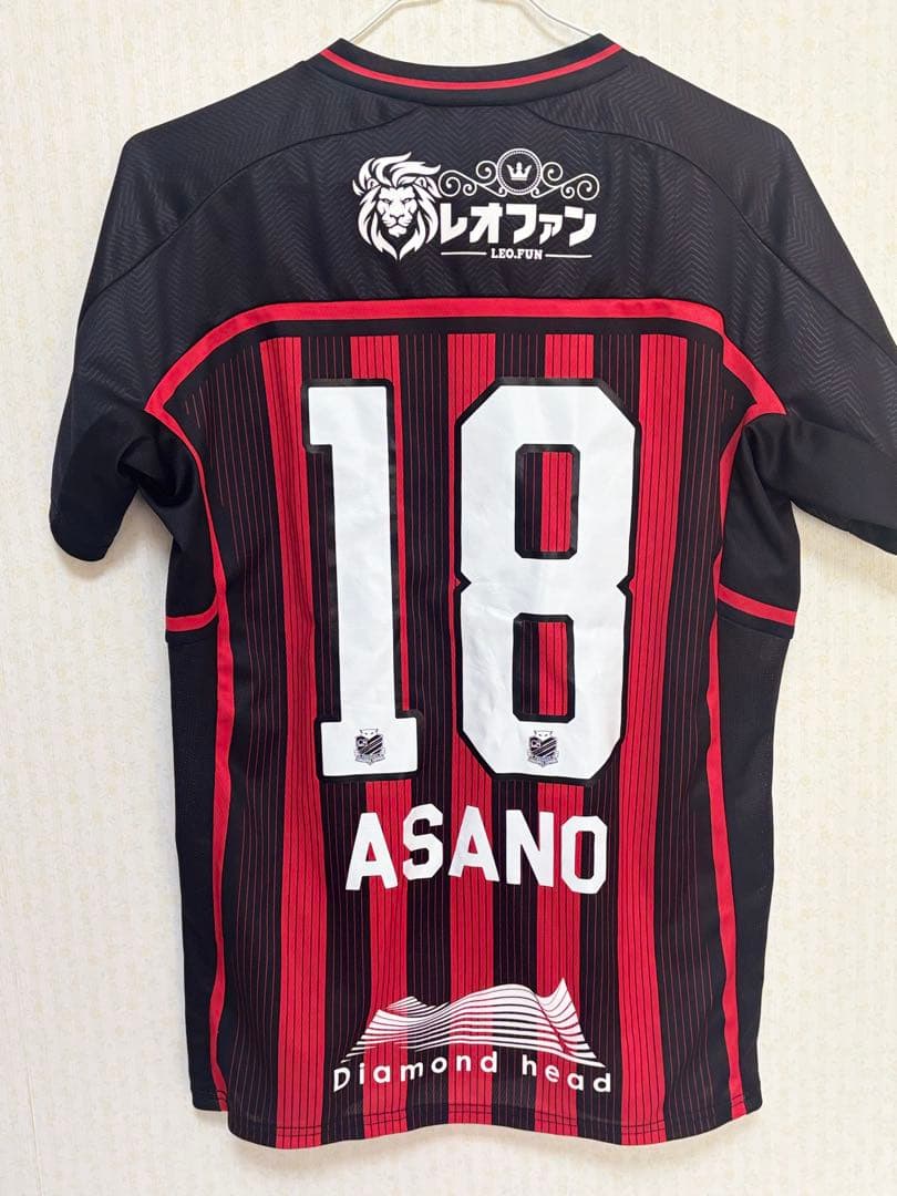 コンサドーレ札幌　2024オーセンティックユニホーム　#18 浅野雄也 Mサイズ