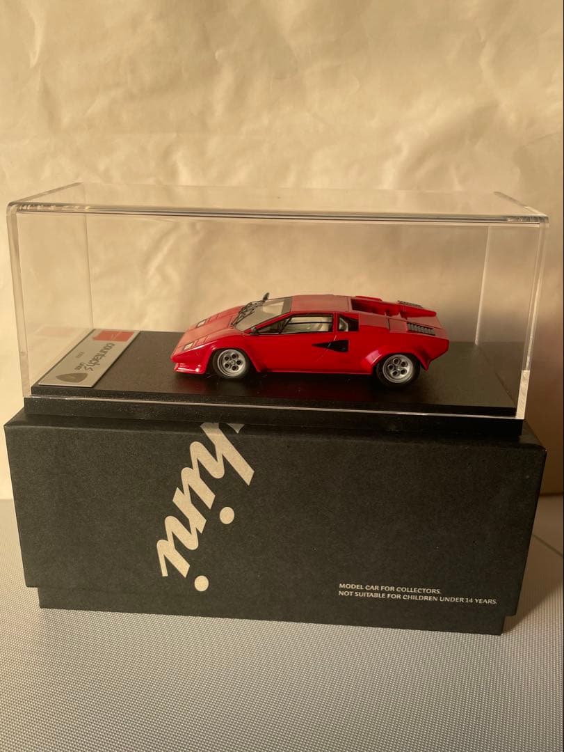 メイクアップ　ランボルギーニ　カウンタック　LP400S 1978 赤