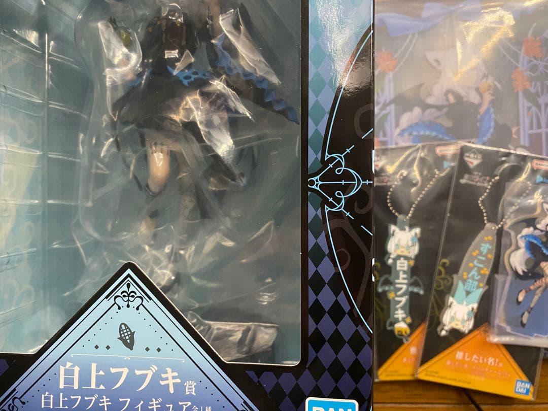 一番くじ　ホロライブ　白上フブキ　フィギュア　アクリルボードなど