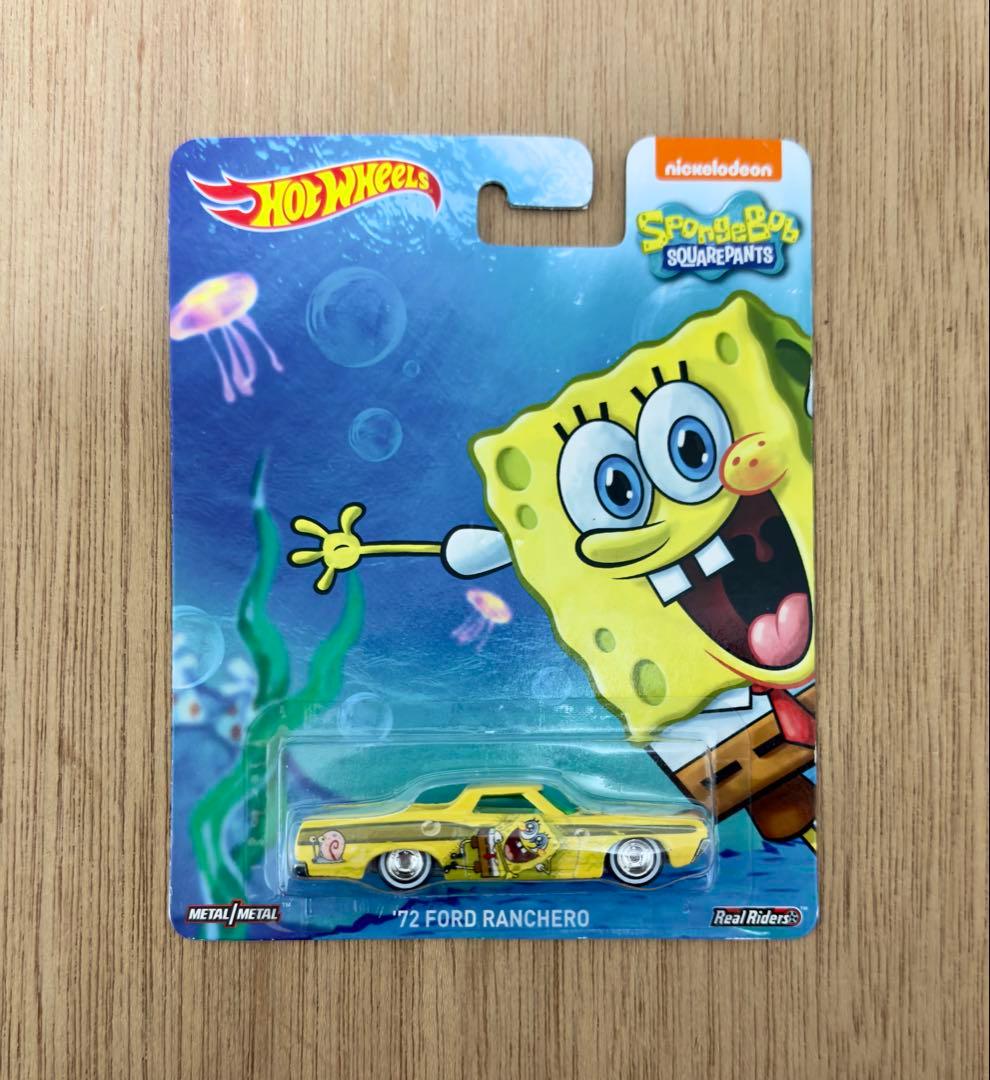 Hot Wheels スポンジ・ボブ ミニカー 6個セット