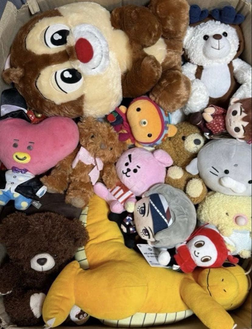 ノンジャンル　大量まとめ　ぬいぐるみ　マスコット 164点セット