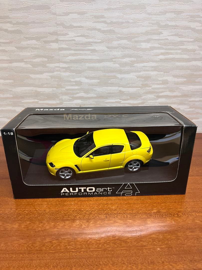 ミニカー1/18 箱あり AUTO art Mazda Rx-8 No.74
