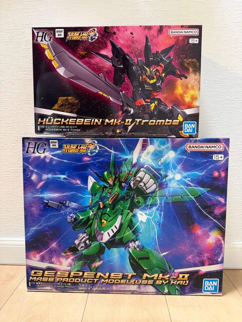 特限〜P還元中 スーパーロボット大戦OGプラモ2点セット