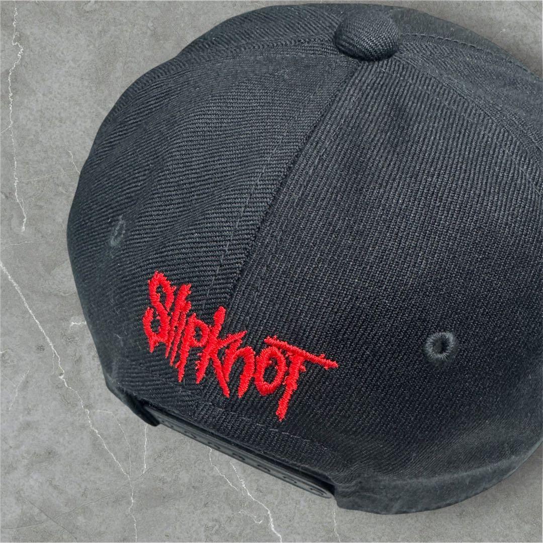 激レア 90s SLIPKNOT ブラックゴート 刺繍キャップ