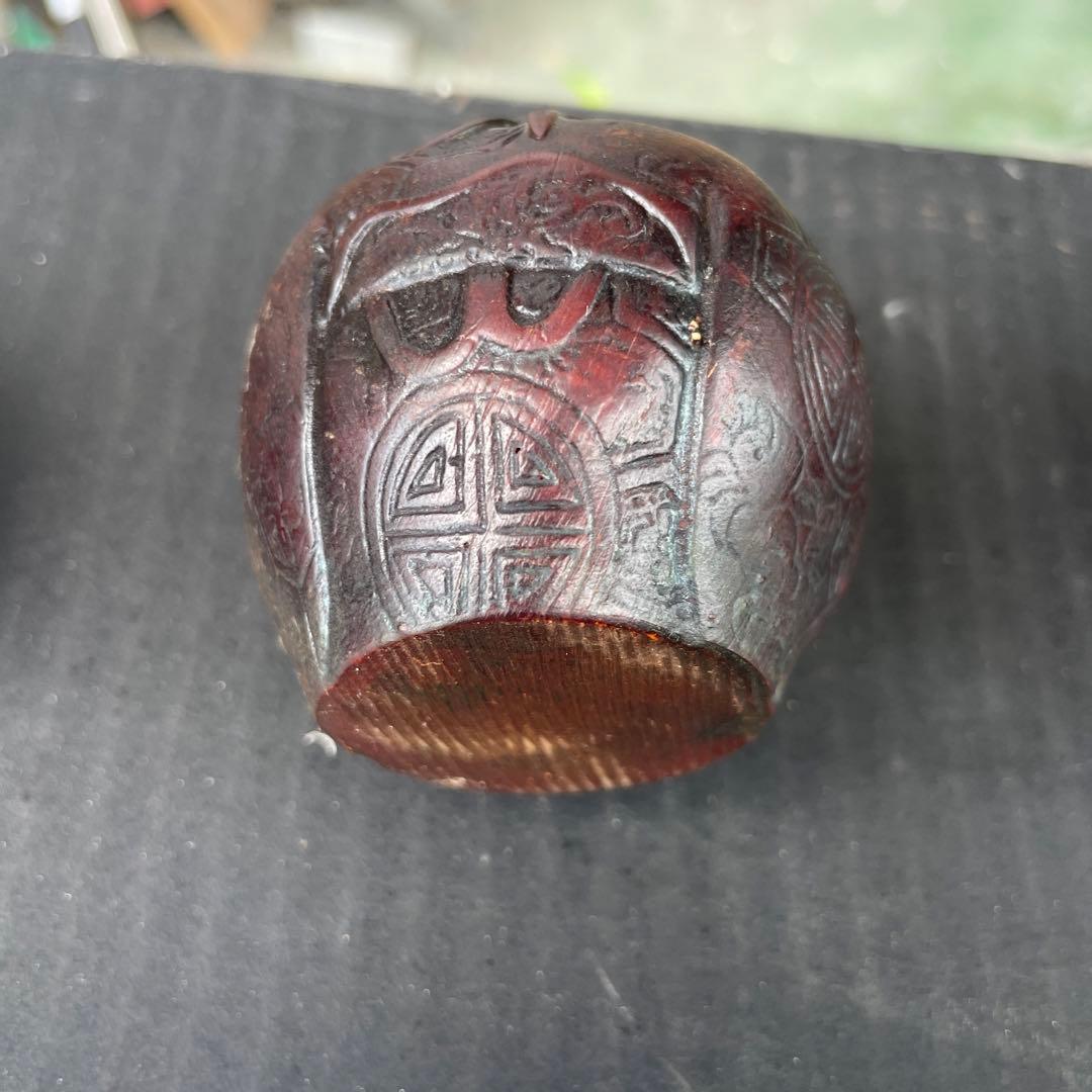 中国古い置き物縁起福来