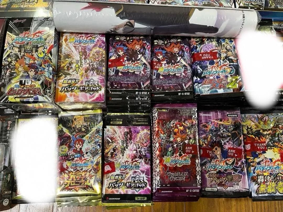 バディファイト　引退品、未開封パック、box　まとめ売り