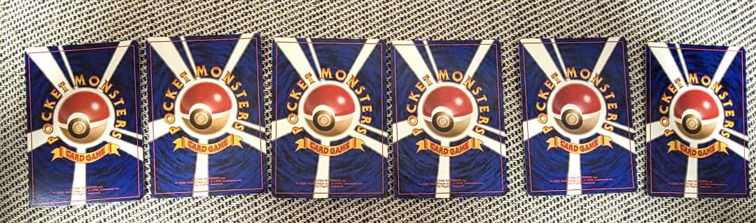 旧裏　ポケモンカードセット イーブイ ピカチュウ ゼニガメ