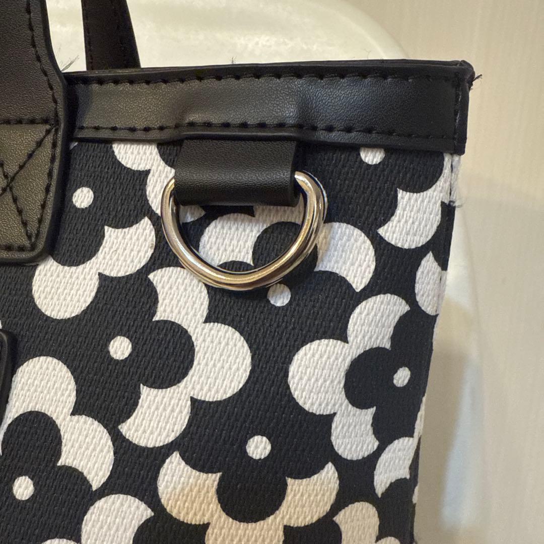 【とね】パーリーゲイツ　ジオメトリック　フラワー柄　カートバッグ