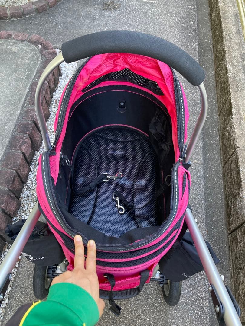 引取限定AirBuggy for Dog ピンクset販売