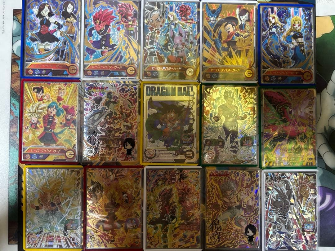 ドラゴンボールヒーローズ　引退品　まとめ売り