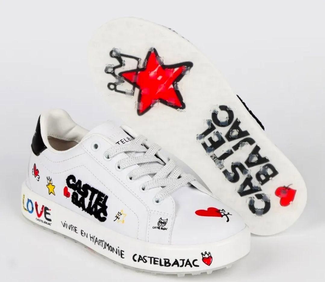 ◇Castelbajac◇ゴルフシューズ Love Luang Limited