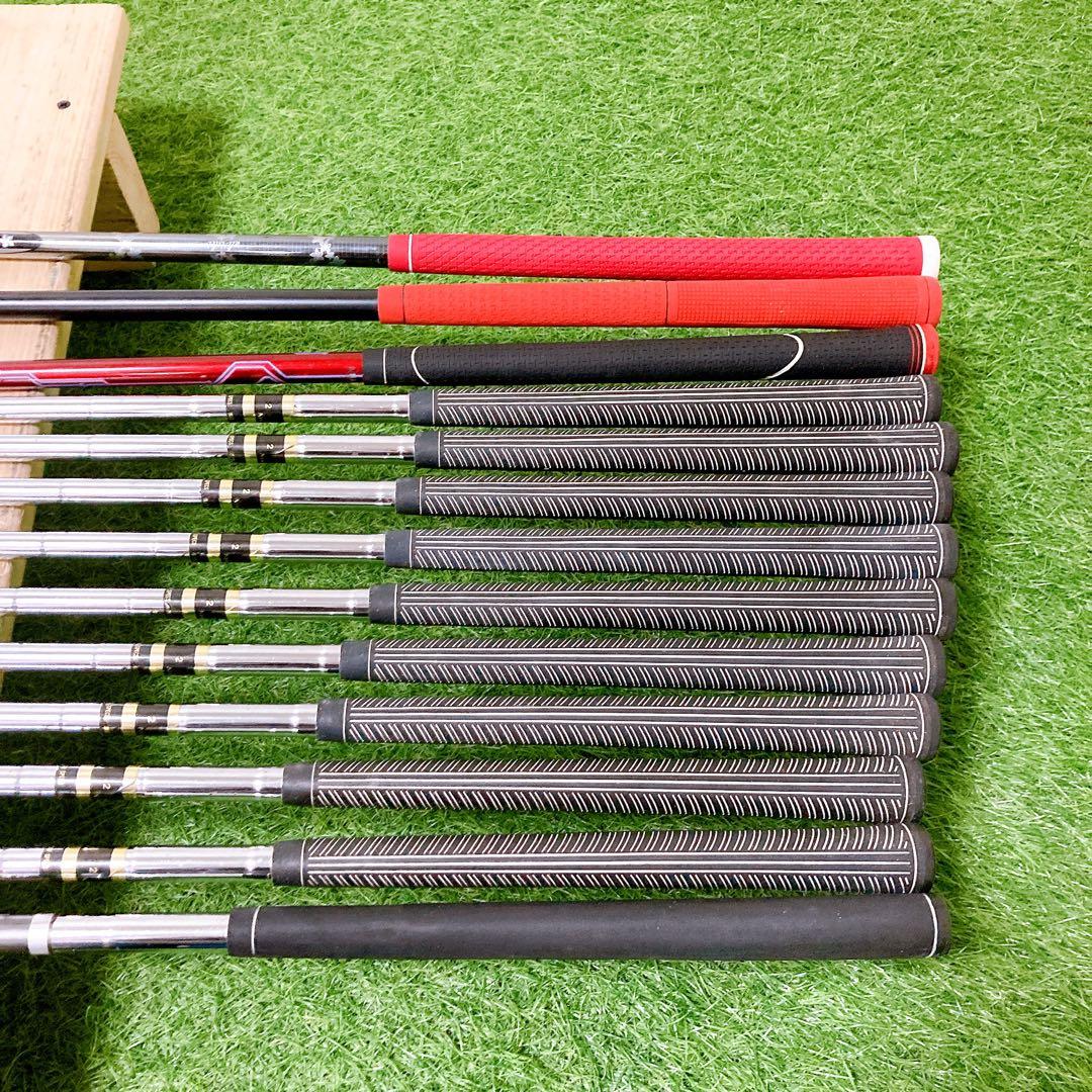 M1.テーラーメイド　初心者オススメ　ゴルフクラブ　メンズセット　右利き　13本