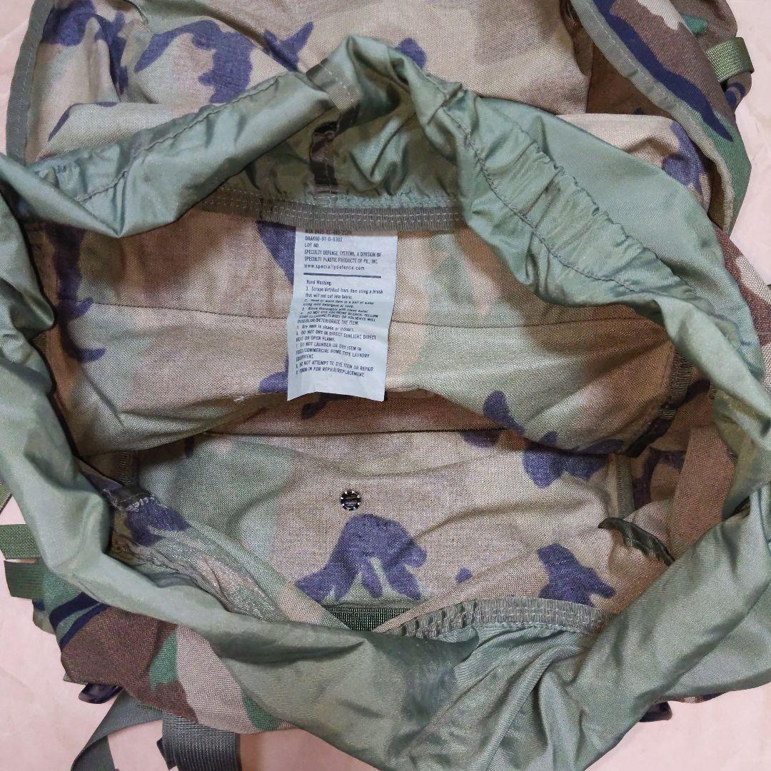 アメリカ軍メインパック/スリーピングバックキャリア/フレーム/パット 実物中古品