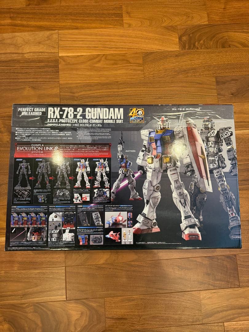 PG UNLEASHED 1/60 RX-78-2 ガンダム プラモデル