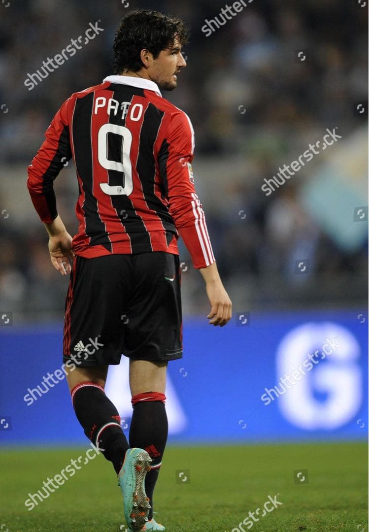 ACミラン 12/13 #9 パト 長袖 ユニフォーム CL