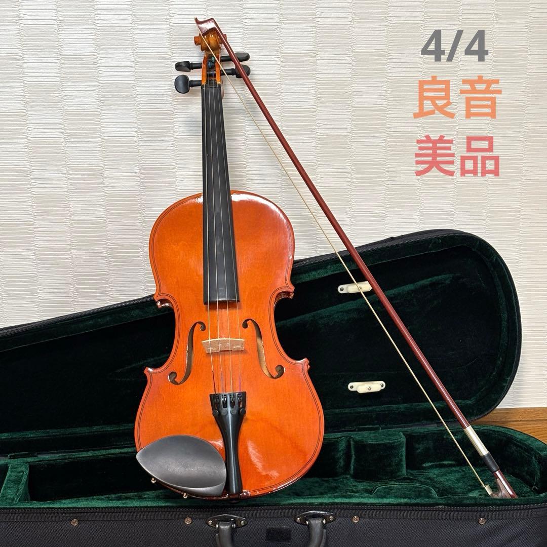 【良音】【美品】無名　バイオリン　4/4