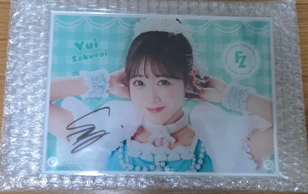 FRUITS ZIPPER 3周年すきくじ B賞 アクリルフォトパネル