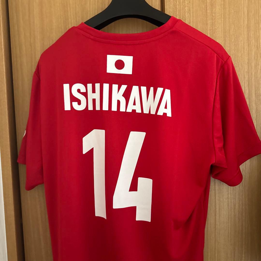 男子バレー 日本代表 石川祐希 応援Tシャツ XL ユニフォーム 2024