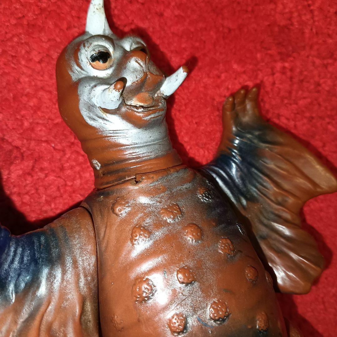 グリーン様☆当時物　昭和レトロソフビ　ペギラ　ウルトラマン　　怪獣　ブルマァク