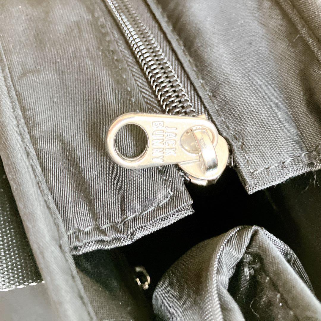 ジャックバニー　カートバッグ　ラウンドバッグ　トートバッグ　ゴルフ　黒　ロゴ