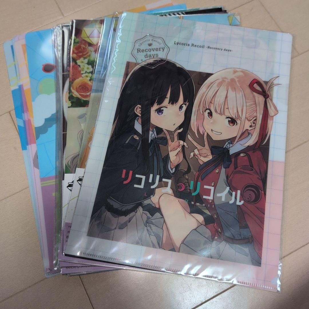 リコリス・リコイル クリアファイル22枚セット