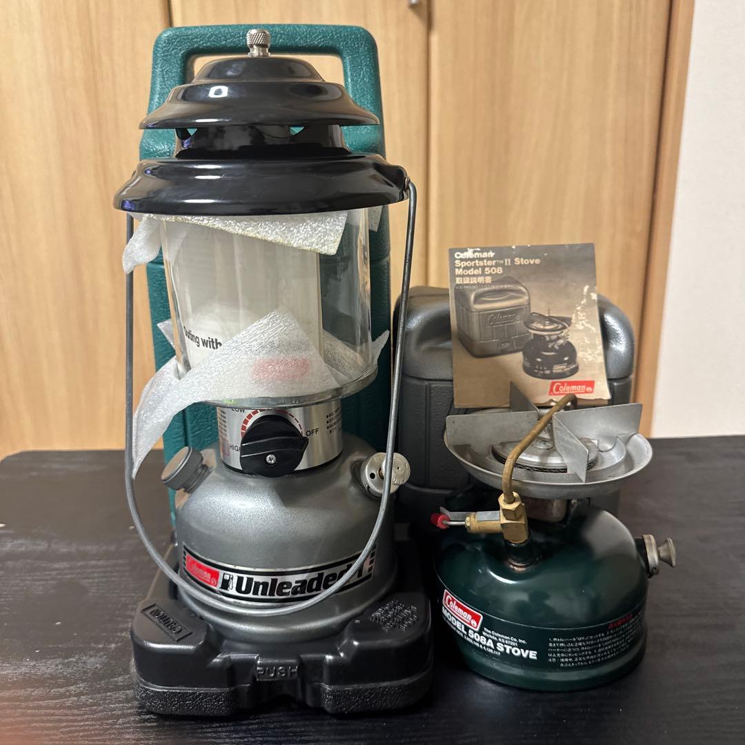 Coleman Model 508ランタンとModel 282ストーブ未使用
