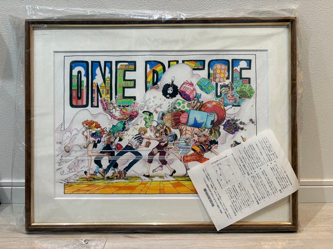 【超希少・美品】ワンピース 高級複製原画 ジャンプフェスタ受注生産品