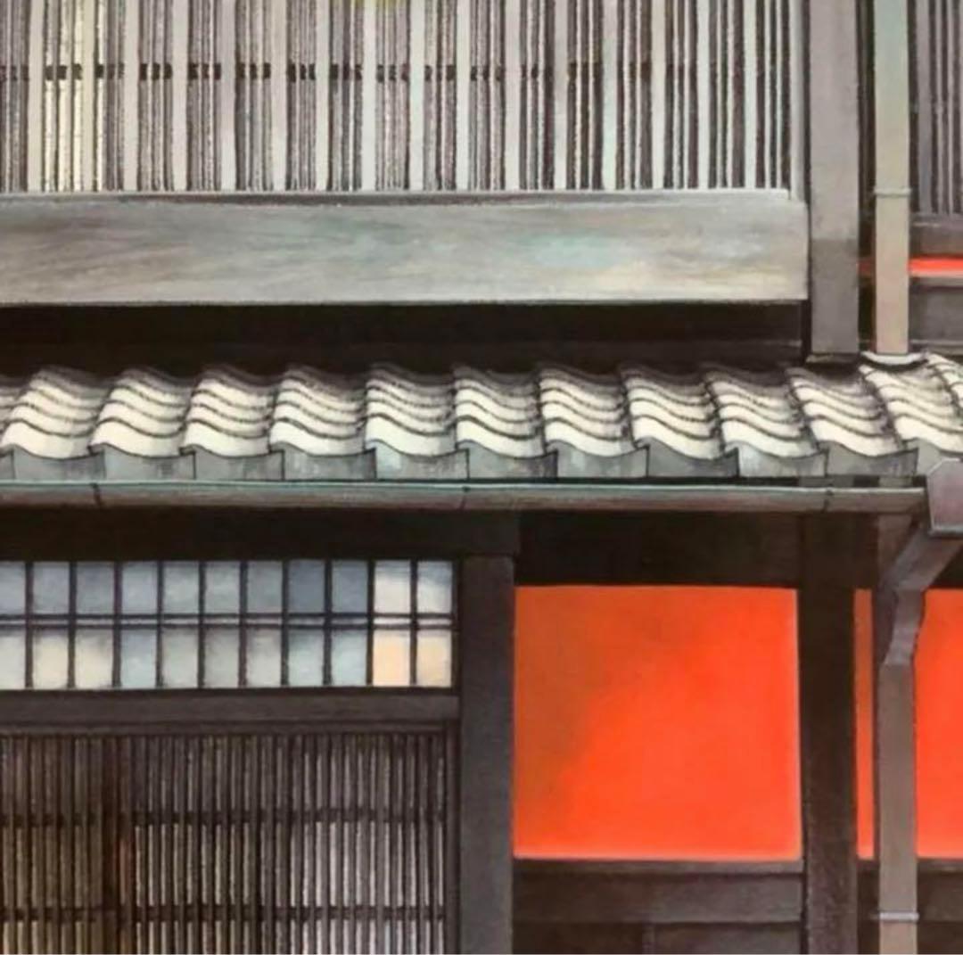 絵画・額縁・版画・礒田 宣弘・新品未使用・紅殻 万亭・美術品・インテリア・雑貨