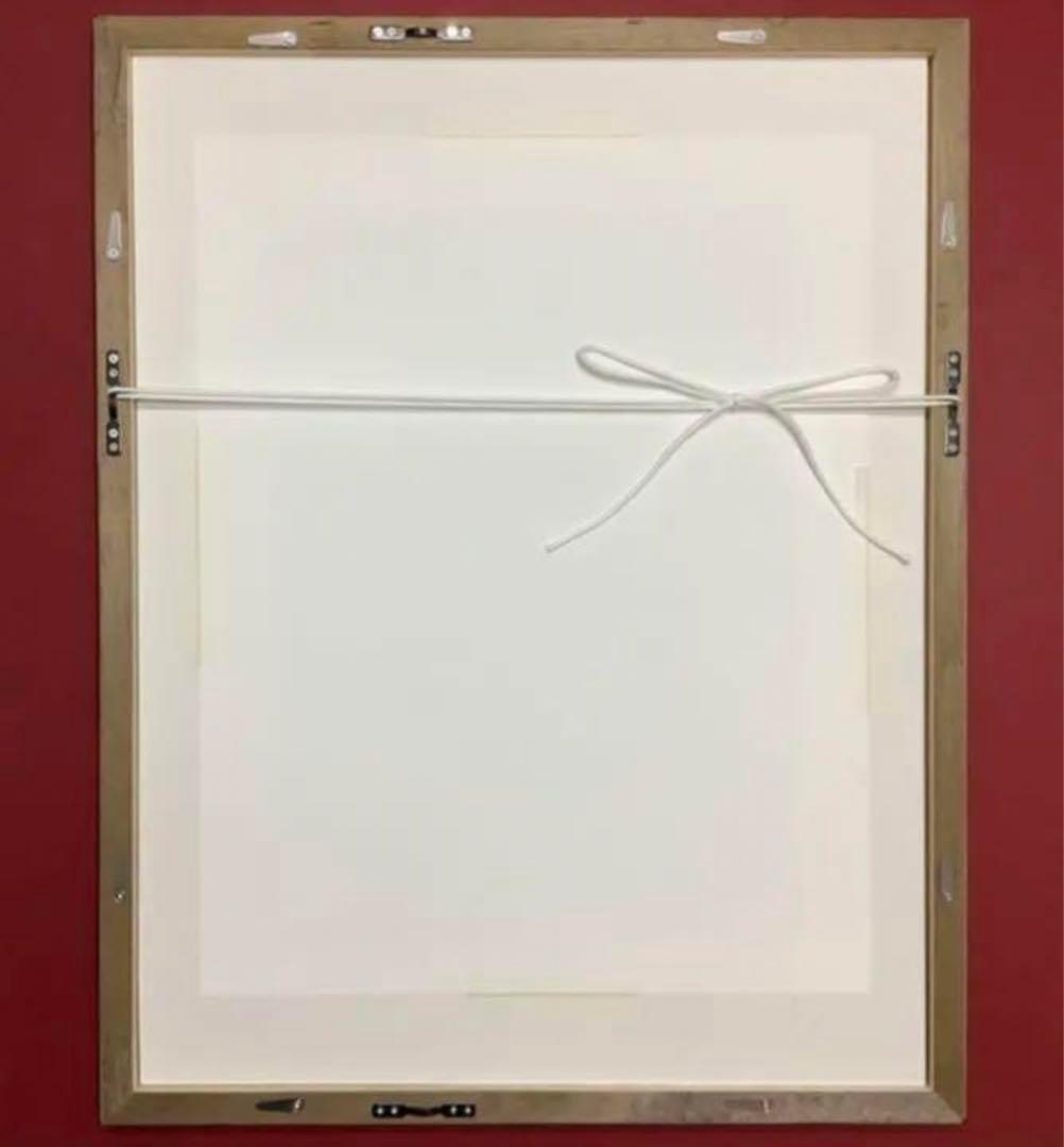 絵画・額縁・版画・礒田 宣弘・新品未使用・紅殻 万亭・美術品・インテリア・雑貨