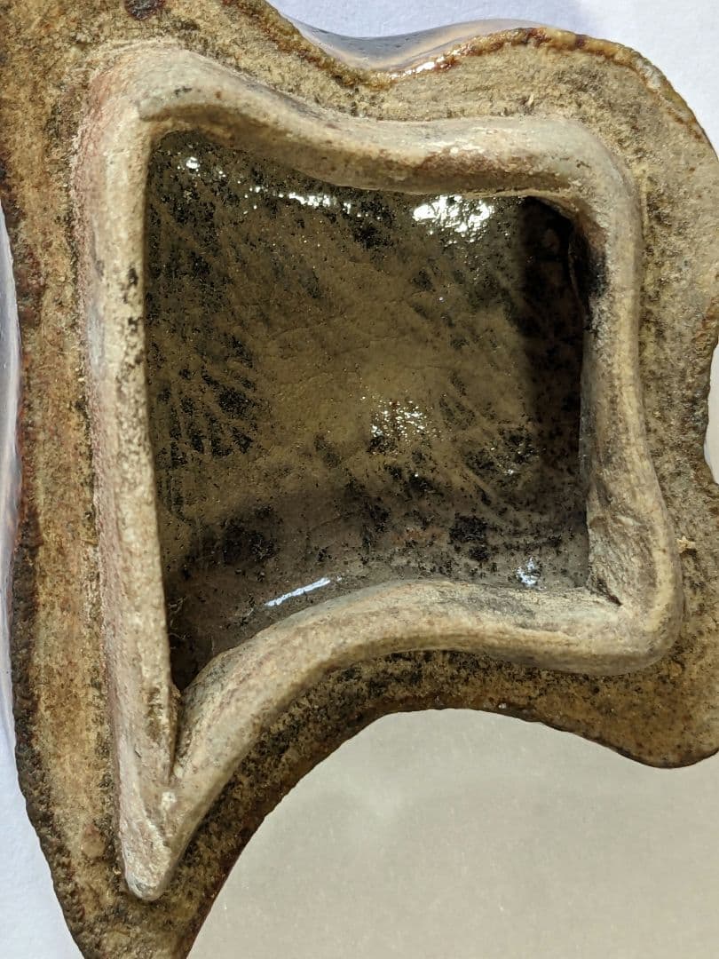 ♦野々村仁清？ 瀬戸釉 三足 香合 江戸時代 コレクション 骨董品 アンティーク