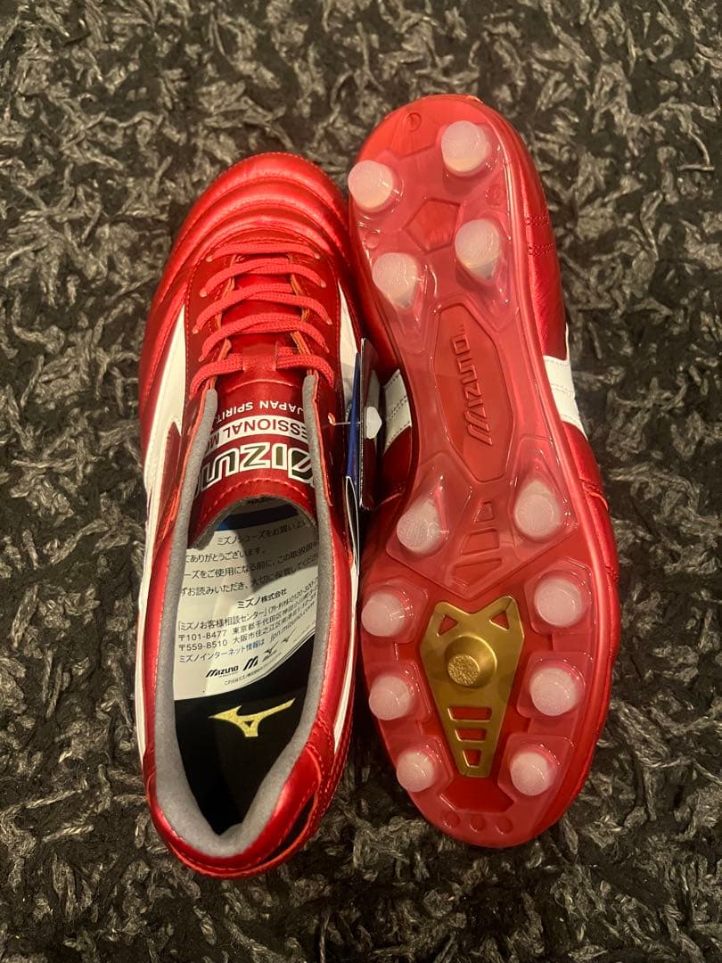 新品未使用品40周年記念限定モデル　モレリア2JAPAN 25cm ルビーレッド